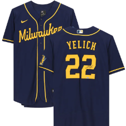 Fanatics Milwaukee Brewers Christian Yelich 22. Autographed Alternate Authentic Jersey