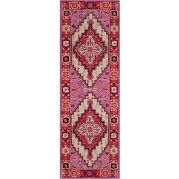 Safavieh Bellagio Collection Red, Pink, Beige 27x108"