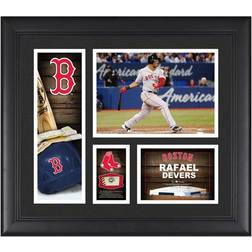 Fanatics Boston Red Sox Rafael Devers Player Collage with a Piece of Game-Used Baseball Photo Frame