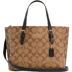 Coach Mollie Tote 25 - Gold/Khaki/Black