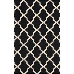 Safavieh Cambridge Collection Black, Beige 96x120"