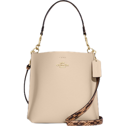 Coach Mollie Bucket Bag - Gold/Ivory Multi