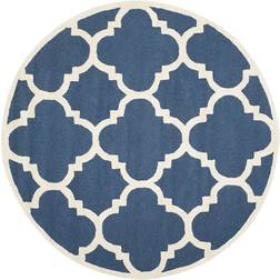 Safavieh Cambridge Collection White, Blue 72"