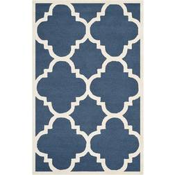 Safavieh Cambridge Collection White, Blue 36x60"