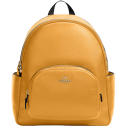 Coach Court Backpack - Gold/Mustard Yellow