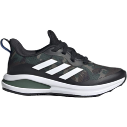 Adidas Junior FortaRun - Core Black/Cloud White/Green Oxide