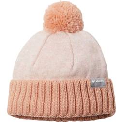 Columbia Sweater Weather Pom Beanie - Peach Blossom Heather