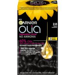 Garnier Olia Permanent Hair Color #2.0 Black Diamond