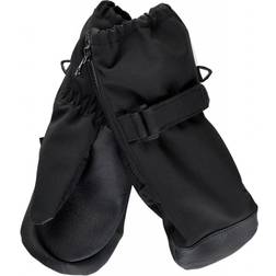 Mikk-Line Softshell Mittens w. Zip - Black (93015)