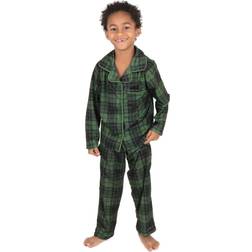 Leveret Kids 2pc. Plaid Pajama Set
