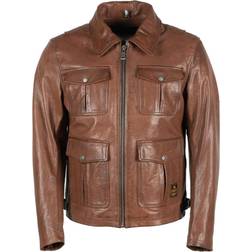 Helstons Joey Leather Rag Jacket Neutral