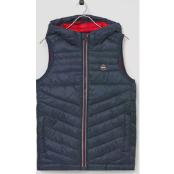 Jack & Jones Boys' quilted hooded gilet, Yellow