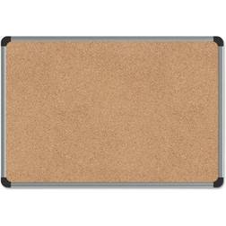 Universal UNV43712 24" x 18" Cork Board with Aluminum Frame