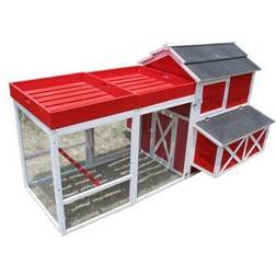 Zoovilla Red Barn Chicken Coop Roof Planter