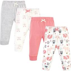 Hudson Toddler Girl's Cotton Pants 4-pack - Forest
