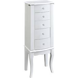 Linon 4-Drawer Jewelry Armoire, Women's