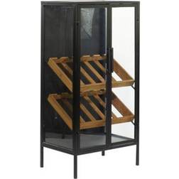 Litton Lane DecMode Black Wood Modern Standing