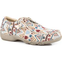 Roper Ladies Chillin Driving Mocs Aztec