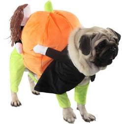 Petlife Large Pumpkin Mon Dog Halloween Costume