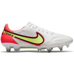 Nike Tiempo Legend 9 Elite SG-Pro AC - White/Neon/Red