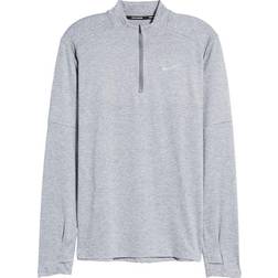 Nike Dri-Fit Element 1/2-Zip Running Top Men's - Smoke Grey/Grey Fog/Heather
