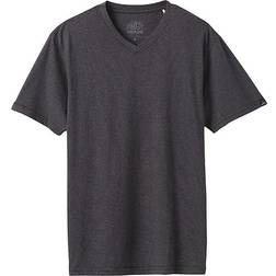 Prana Men's V-Neck T-shirt - Black Stripe