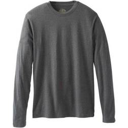 Prana Men's Long Sleeve T-shirt - Charcoal Heather