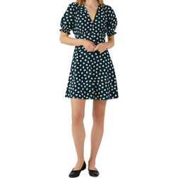 Kate Spade Floral Dot Dress - Peacock Sapphire