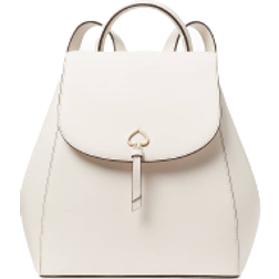 Kate Spade Adel Medium Flap Backpack - Parchment