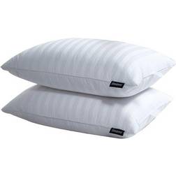 Beautyrest Damask Down Pillow White (71.12x50.8)