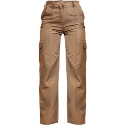 PrettyLittleThing Lightweight Pocket Cargo Pants - Mocha