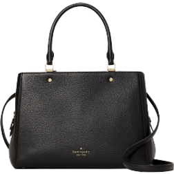 Kate Spade Leila Medium Triple Compartment Satchel - Black