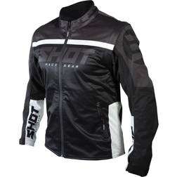 Shot Softshell Lite 2.0 Motocross Jacket, black-white, Size XL, black-white, Size Black White