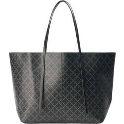 By Malene Birger Abi printed Tote Bag - Dark Chokolate