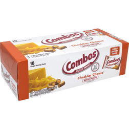 Combos Cheddar Cheese Pretzel Baked Snacks, 1.80 oz, 18 Count