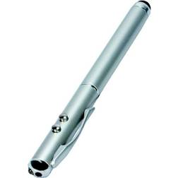 Qvs Q-Stick Capacitive Touch Stylus with Laser Pointer and LED Flashlight