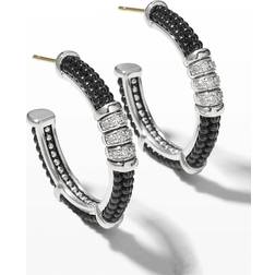 Caviar Diamond Hoop Earrings - Compare Prices - Klarna US