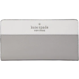 Kate Spade Staci Large Slim Bifold Wallet - Nimbus Grey Multi