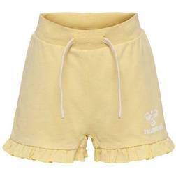 Hummel Dream Ruffle Shorts - Italian Straw (219360-8088)