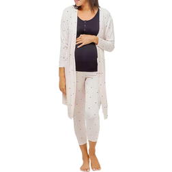 Nom Maternity Second Skin Maternity Robe Dots