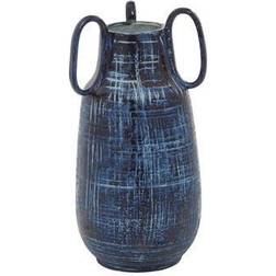 Juniper + Ivory 13 In. x 6 In. Contemporary Blue Ceramic 42336