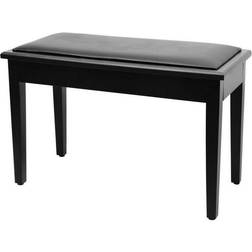 On-Stage KB8904B Deluxe Piano Bench with Storage Compartment