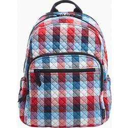 Vera Bradley Campus Backpack in Patriotic Plaid Plaid