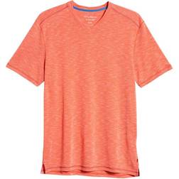 Tommy Bahama Cool Tropic V-Neck T-shirt - Dk Coral