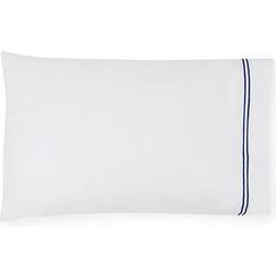 SFERRA Grande Hotel Pillow Case White, Blue (106.68x55.88)