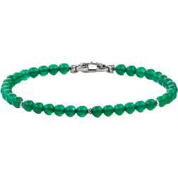 David Yurman Bijoux Spiritual Beads Bracelet - Silver/Onyx