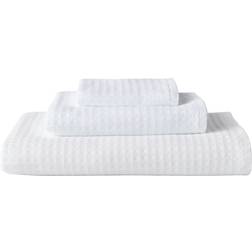 Uchino Waffle Guest Towel Gray, White (76.2x50.8)