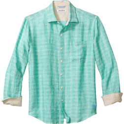 Tommy Bahama Ventana Plaid Linen Shirt