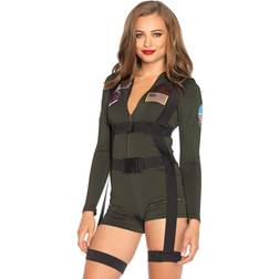 Leg Avenue Top Gun Costume Romper