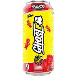 GHOST Energy Drink Sour Patch Kids Redberry 12 Cans 12 Cans 12 Cans